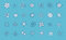 Free Set Of Snowflakes Royalty Free Stock Photo - 3583205