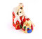 Free Santa And Tiny Red House Stock Photography - 3586732