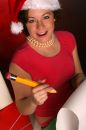 Free Vertical Of Girl Checking Her List Royalty Free Stock Images - 366589