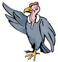 Free Cartoon Styled Vulture Royalty Free Stock Image - 3604066
