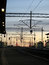 Free Railroad Station In The Morning Stock Image - 3603691