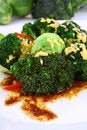 Free Lightly Cooked Broccoli Pieces With A Touch Of But Royalty Free Stock Photos - 3617048