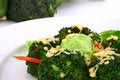 Free Lightly Cooked Broccoli Pieces With A Touch Of But Royalty Free Stock Photo - 3617235