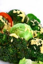 Free Lightly Cooked Broccoli Pieces With A Touch Of But Stock Image - 3617261