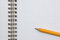 Free Pencil On Spiral Notepad Stock Images - 3614414