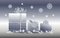 Free Silver Christmas Gifts Presents Snowflakes Royalty Free Stock Images - 3619949