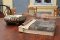 Free Ashtray And A Menu Royalty Free Stock Image - 3622906