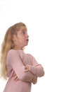 Free A Childs Serious Surprised Expression Stock Photography - 3641152