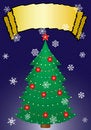 Free Christmas Fur-tree. Stock Photo - 3643310