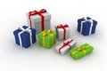 Free Gift Boxes Stock Image - 3645421