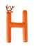 Free Plasticine Letter, Bloomer  H  Stock Photography - 3640062
