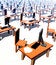 Free Many Desks With Chairs 2 Stock Images - 3641244