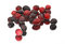Free Wet Cranberries On Mirror Stock Image - 3644191