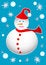 Free Frosty Snowman Royalty Free Stock Image - 3652896