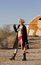 Free Science Fiction Model With Doll And Stick Royalty Free Stock Photos - 3658988