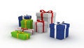 Free Gift Boxes Royalty Free Stock Images - 3660759