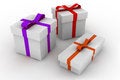 Free Gift Boxes Royalty Free Stock Photo - 3679205