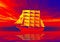 Free Ship Poster Stock Images - 3688374