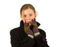 Free Woman With Gloves And Winter Clothes, Cold, Winter Stock Photo - 3693880