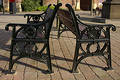 Free Public Benches 01 Royalty Free Stock Photography - 370087