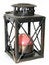 Free Old Lamp With Red Candle Royalty Free Stock Image - 3702546