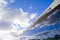 Free Reflections Of Clouds And Flying Bird Stock Image - 3702571