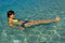 Free Woman In The Sea Stock Images - 3706874