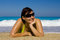 Free Woman On The Beach Stock Photo - 3706890