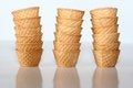 Free Small Glasses Of Crispy Wafer Stock Photography - 3718442