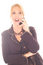 Free Happy Business Woman On The Cellphone Stock Photos - 3714323