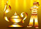 Free Lamp With A Genie Royalty Free Stock Photos - 3719868