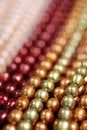 Free Colorful Pearl Strands Royalty Free Stock Photography - 3739537