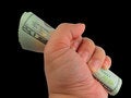 Free Hand Giving US Currency Royalty Free Stock Images - 3748319