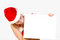 Free Christmas Girl Holding Up A White Sign For Copyspa Stock Photo - 3743520