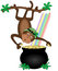 Free Leprechaun Monkey Royalty Free Stock Photography - 3747107