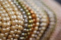 Free Colorful Pearl Strands Stock Image - 3751741