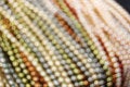 Free Colorful Pearl Strands Royalty Free Stock Images - 3752189