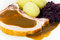 Free Cooked Dumplings With Pork Chop Royalty Free Stock Photography - 3754207