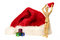 Free Putting On A Santa Hat Royalty Free Stock Photo - 3760695