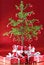 Free Christmas Tree, Red Presents Royalty Free Stock Photos - 3765408