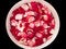 Free Beautiful Red Roses Petal On A Big Bowl Stock Photo - 3777140
