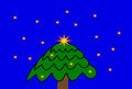 Free Christmas Tree Cartoon Royalty Free Stock Images - 3785939