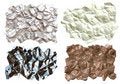 Free Crumpled Textures Royalty Free Stock Photos - 3786038