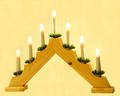 Free 7 Lightning Candles Stock Images - 381384