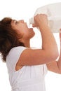 Free Guzzline Milk Stock Image - 3802491