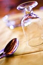 Free Upside-down Glass And Spoon Royalty Free Stock Photo - 3827945
