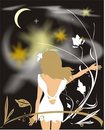 Free The Blondy In A Garden Stock Images - 3829614