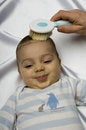 Free Taking Care To Happy New Born Stock Photo - 3836590