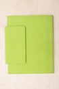 Free Bright Lime Green Note Book Royalty Free Stock Photography - 3837357