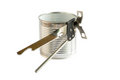 Free Can & Can Opener Stock Photo - 3837450
